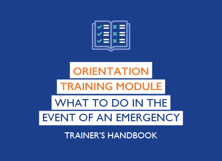 Orientation training module: what to do in an emergency 